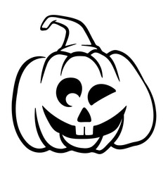 halloween pumpkins Jack O Lanterns faces. pumpkin icon. Scary Halloween pumpkin. 