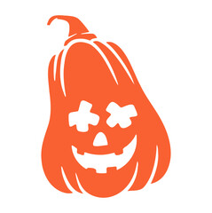 halloween pumpkins Jack O Lanterns faces. pumpkin icon. Scary Halloween pumpkin. 