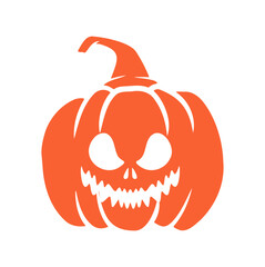 halloween pumpkins Jack O Lanterns faces. pumpkin icon. Scary Halloween pumpkin. 