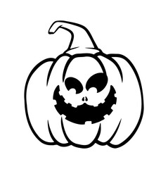 halloween pumpkins Jack O Lanterns faces. pumpkin icon. Scary Halloween pumpkin. 