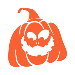 halloween pumpkins Jack O Lanterns faces. pumpkin icon. Scary Halloween pumpkin. 