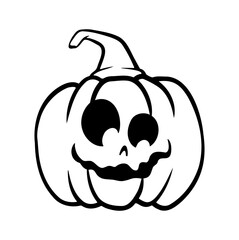 halloween pumpkins Jack O Lanterns faces. pumpkin icon. Scary Halloween pumpkin. 