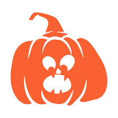 halloween pumpkins Jack O Lanterns faces. pumpkin icon. Scary Halloween pumpkin. 