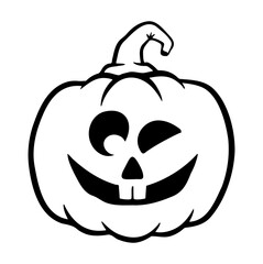 halloween pumpkins Jack O Lanterns faces. pumpkin icon. Scary Halloween pumpkin. 