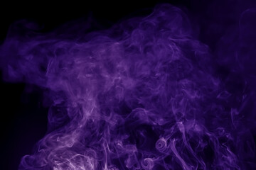 Purple smoke