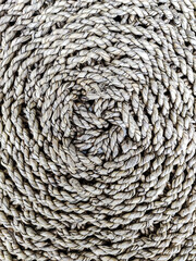 close up of rope