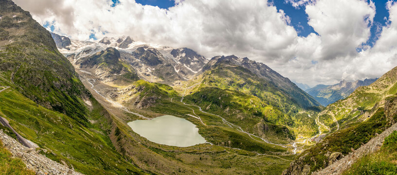 Panorama Sustenpass Steinsee