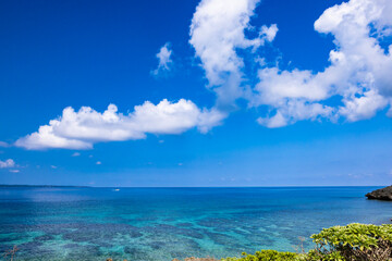 Obraz premium 沖縄県宮古島 夏の風景