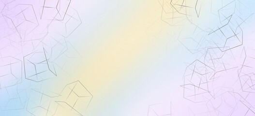 3 shades background with polygon 3d illustration