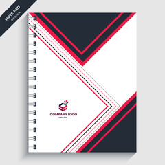 Business or student Notepad Design Template