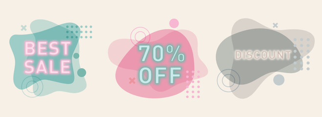 FLUID SHOPPING SALE BANNER