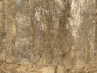 Abstract Brown painted wall surface.An abstract study of an artistically painted wall surface, in...