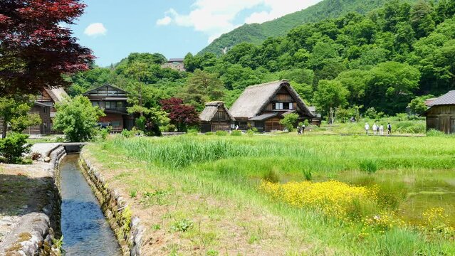 世界遺産　白川郷