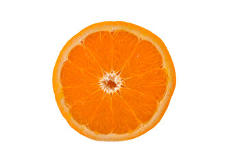 orange isolated on white background
