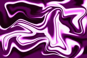 Abstract trendy neon-colored psychedelic fluorescent striped zebra color waves textured neon background.