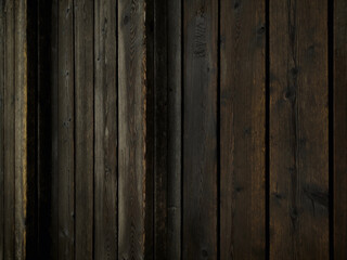 Old dark wooden background. Timber texture
