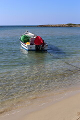 Berth on the seashore for mooring boats and yachts.