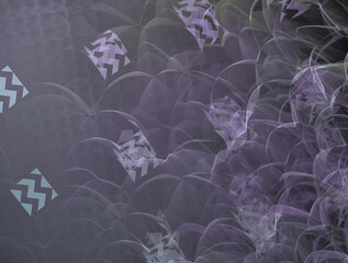 Imaginatory fractal abstract background Image