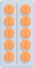 Vitamin pill blister icon cartoon vector. Sport dope. Medicine addiction