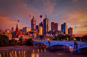 Melbourne sunrise