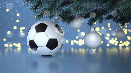 Fußball zu Weihnachten © Alexander Limbach