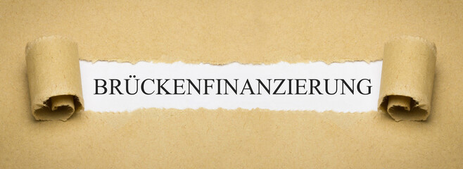 Brückenfinanzierung
