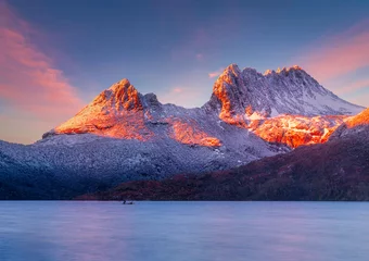 Peel and stick wall murals Cradle Mountain Cradle Mountain sunrise