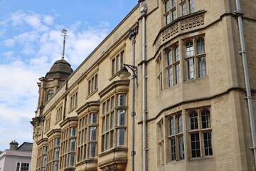 Fototapeta premium Typical building of the university city of Oxford