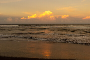 Sunset in costa rica