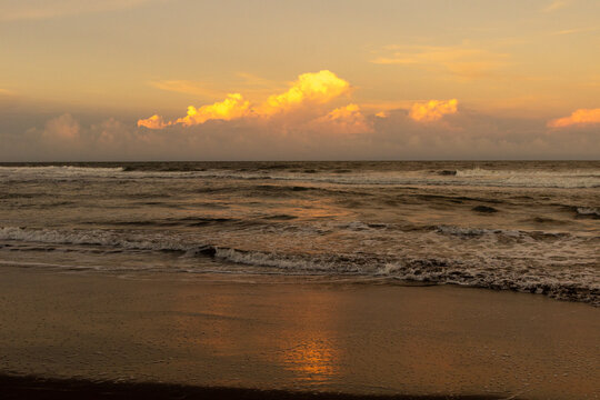 Sunset in costa rica