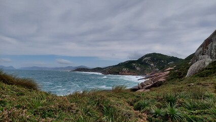 view of the coast of the sea