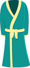 Textile robe icon cartoon vector. Fabric cloth. Spa home