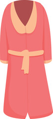 Hotel robe icon cartoon vector. Fabric cloth. Bathroom object