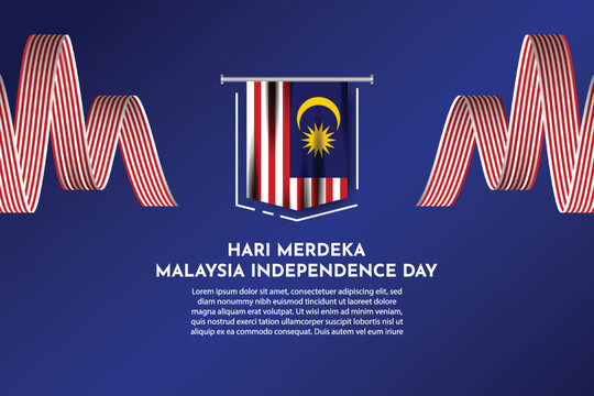 Hari merdeka malaysia independence day background