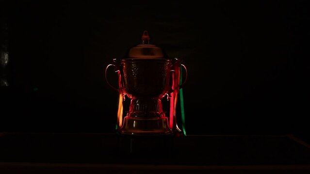 Sports trophy for winners and runners up