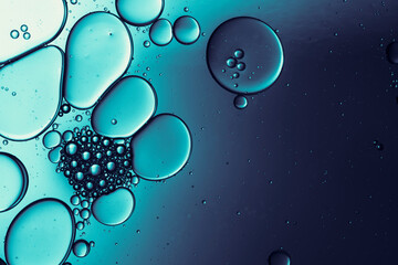 abstract water background with air bubbles