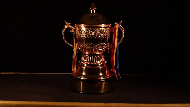 Sports trophy for winners and runners up