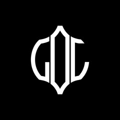 GOL letter logo. GOL best black background vector image. GOL Monogram logo design for entrepreneur and business.  © image