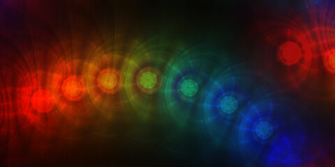 Fraktal Hintergrund Grafik für Druck und Web Layout