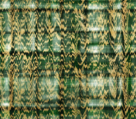 Wavy Gold Abstract Texture one Natural Realistic Plaid Seamless Pattern Perfect for Allover Fabric Print Natural Vintage Look