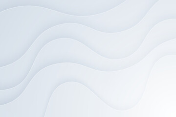 Abstract white gray gradient color curve background