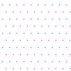 Fototapeta na wymiar Pink polka dot seamless pattern for textile design background