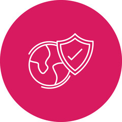 Worldwide Security Icon