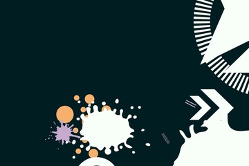 Geomeric colorful shapes. Modern business abstract cover design