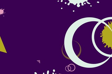 Geomeric colorful shapes. Modern business abstract cover design