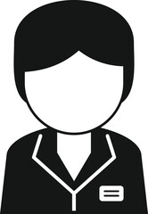 Sale agent icon simple vector. Support service
