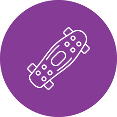 Skateboard Icon