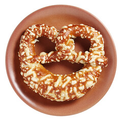 Soft cheese pretzel