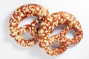 Soft cheese pretzels