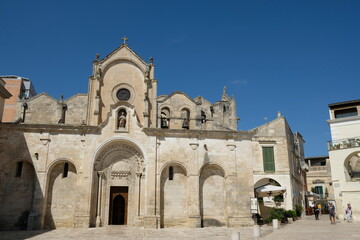 Fototapeta na wymiar Église au village de Matera dans la région des pouilles, Italie
